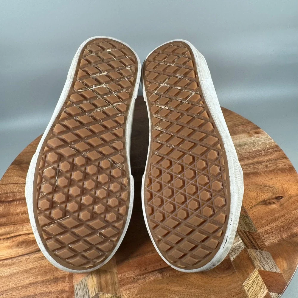 Vans Sk8-Hi MTE Brown Camo Faux Leather High Top Sneakers Kids Size 2.5